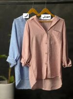 شومیز دکمه چوبی فاطی