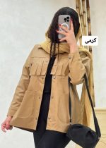 شومیز چرم سرخپوستی ساده 2160 (298)