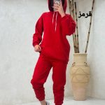 ست هودی شلوار ساده 180