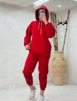 ست هودی شلوار ساده 180