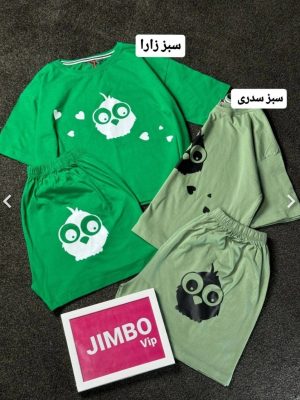 ست تیشرت شورتک طرح جوجه 480