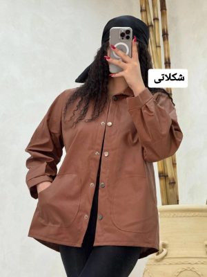 شومیز چرم حنانه 2160 (298)