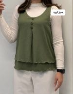 تاب بلند عروسکی سه دکمه رونیا 5251