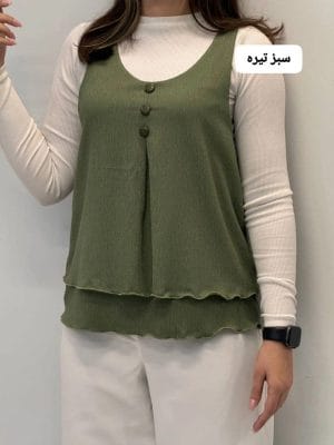تاب بلند عروسکی سه دکمه رونیا 5251