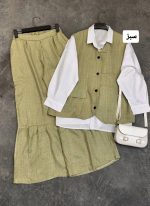 ست ژیله شلوار سایمون 2281