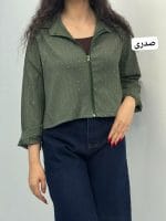 شومیز جلو زیپ دار سمر 1346
