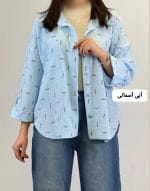 شومیز میو باکسی گلبو 1277