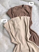 کراپ آستین حلقه ای بلند کارا 5203