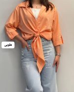 شومیز جلو گره نگینی لاوین 1274