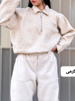 شکت پشمی نیم زیپ پادینه 2303