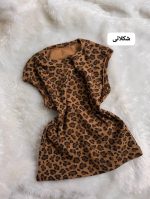 کراپ آستین حلقه پلنگی ازاله 5170