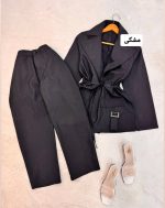 ست کت شلوار دیپلمات نیلگون 2285