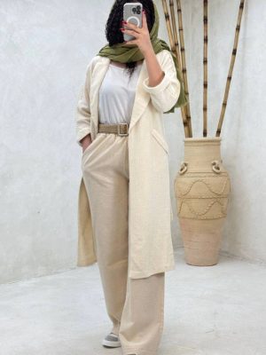 مانتو بلند گلنوش 1154