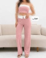 ست کراپ شلوار مجلسی نرگس 649