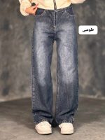 شلوار نیو نیم بگ رز 3348