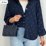 شومیز میو باکسی گلبو 1277