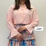 شومیز آستین چین زری 1280