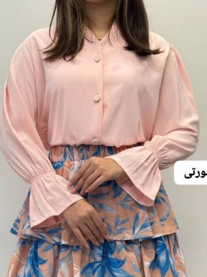 شومیز آستین چین زری 1280