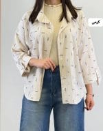 شومیز میو باکسی گلبو 1277