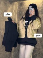 کت کتان دو جیب ساری 1113