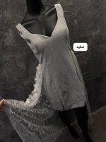 پیراهن بلند مجلسی بابونه 643