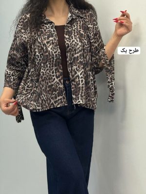 شومیز پلنگی عروسکی جهان 1312