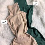 کراپ آستین حلقه یقه اسکی آویسا 5133