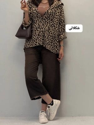 شومیز پلنگی نارین 1178