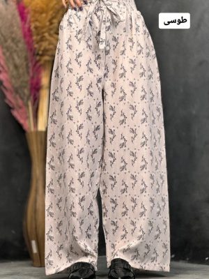 شلوار گلی لینا 3296