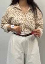 شومیز پلنگی رنگی 1286