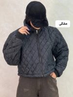 کاپشن کمری طرح دار ریوا 189 (298)