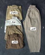 شلوار مام کتان السا 3291