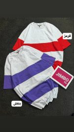 تیشرت لانگ راه راه آزاده 482