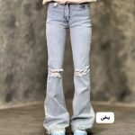 شلوار بوتکات زاپ دار دلنواز 3326