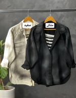 شومیز کتان آبرنگی فاطیما 1155