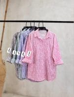 شومیز زبرا پاپیونی ساده 1333