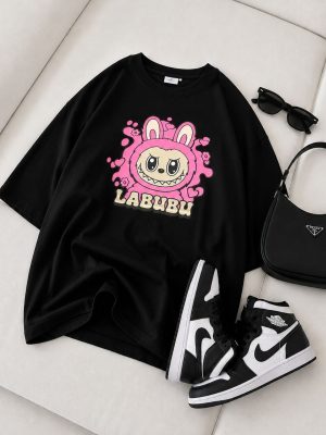 4103تیشرت باکسی Labubu