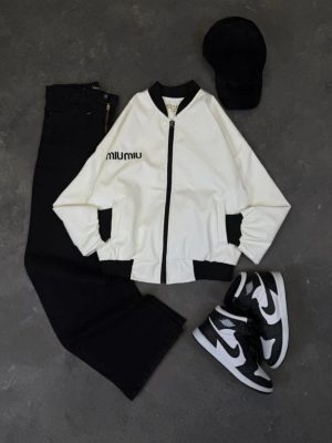 کت چرم 1253miu miu