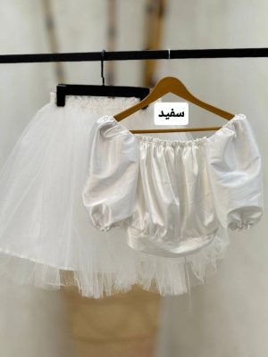 ست کراپ دامن مجلسی ترلان 633