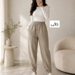 شلوار مام کنفی فیروزه 3291