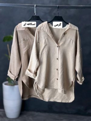 شومیز دو جیب صوفی 1161