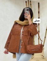 شومیز چرم سرخپوستی پوست ماری 2160 (298)