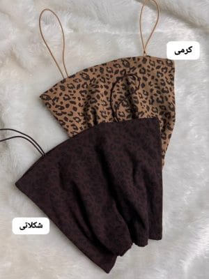 کراپ بند ماکارون پلنگی نلین 5159