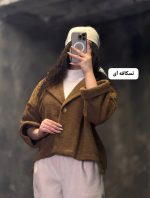 کت باکسی ساده طلا 2335