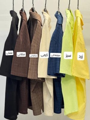 پیراهن مردانه استین کوتاه 1290