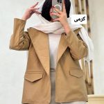 کت کوتاه چرم ستین 2159