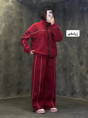 ست دورس سویشرت شلوار مغزی دوزی 1268