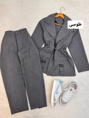 ست کت شلوار دیپلمات نیلگون 2285