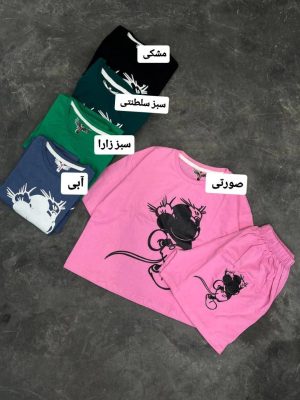 ست تیشرت شورتک میکی موس 480