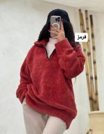 تدی نیم زیپ گلارین 1105